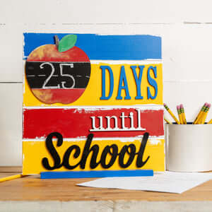 Countdown to School Calendar