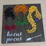hocus pocus string art