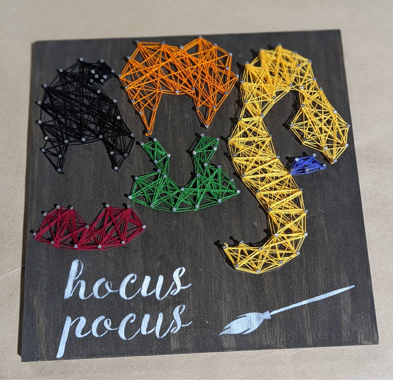 hocus pocus string art
