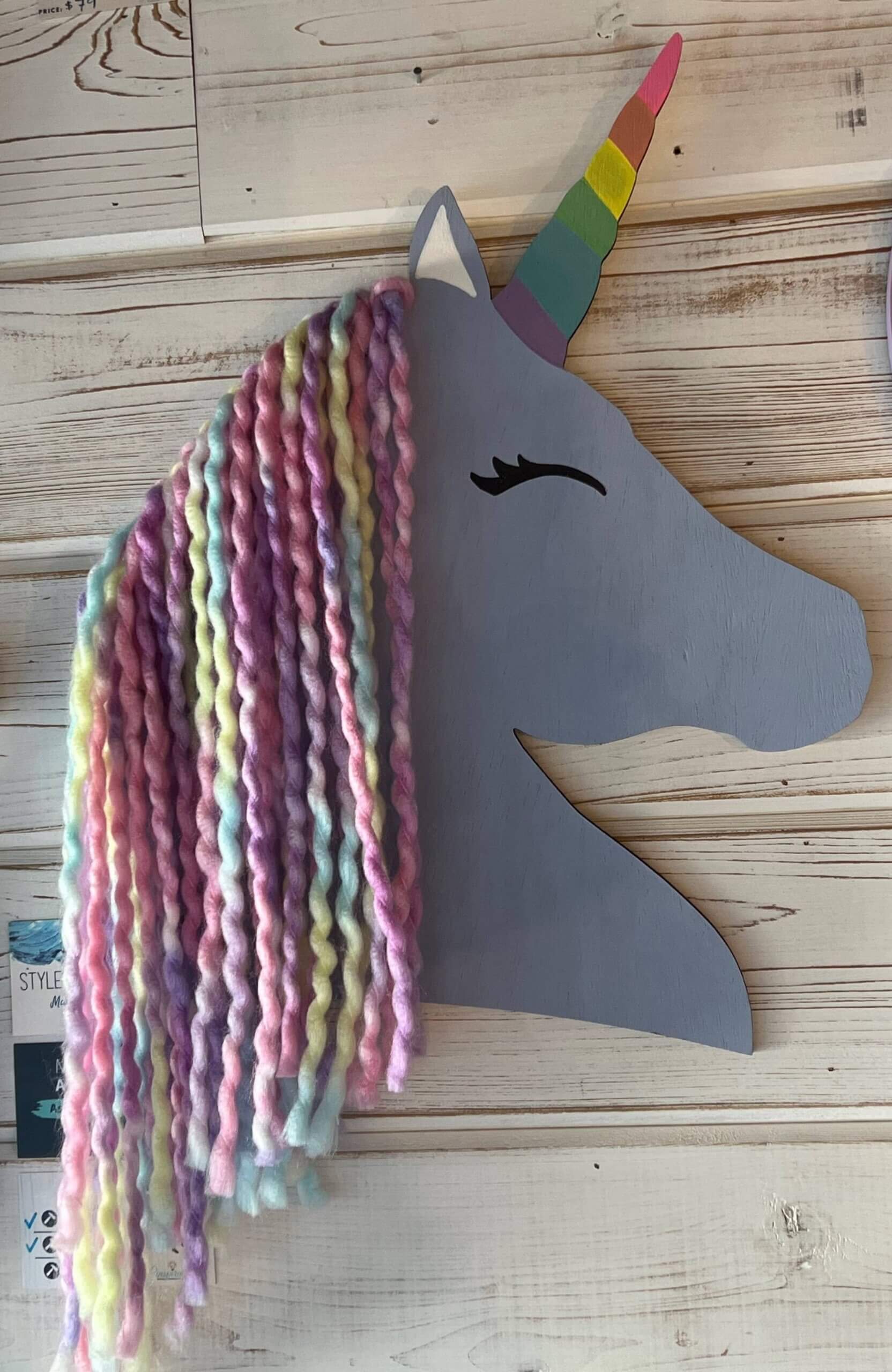 unicorn Fiber Art
