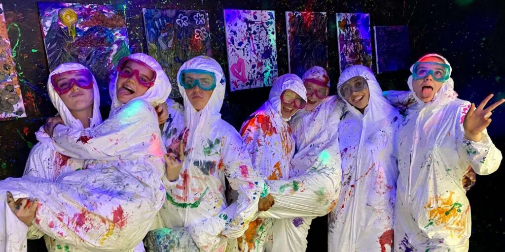 Pinspiration’s Splatter Room in Randolph, NJ: The Most Colorful Way to Get Creative!