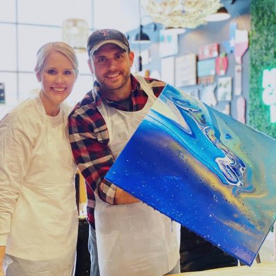 Acrylic Pour Couples Package